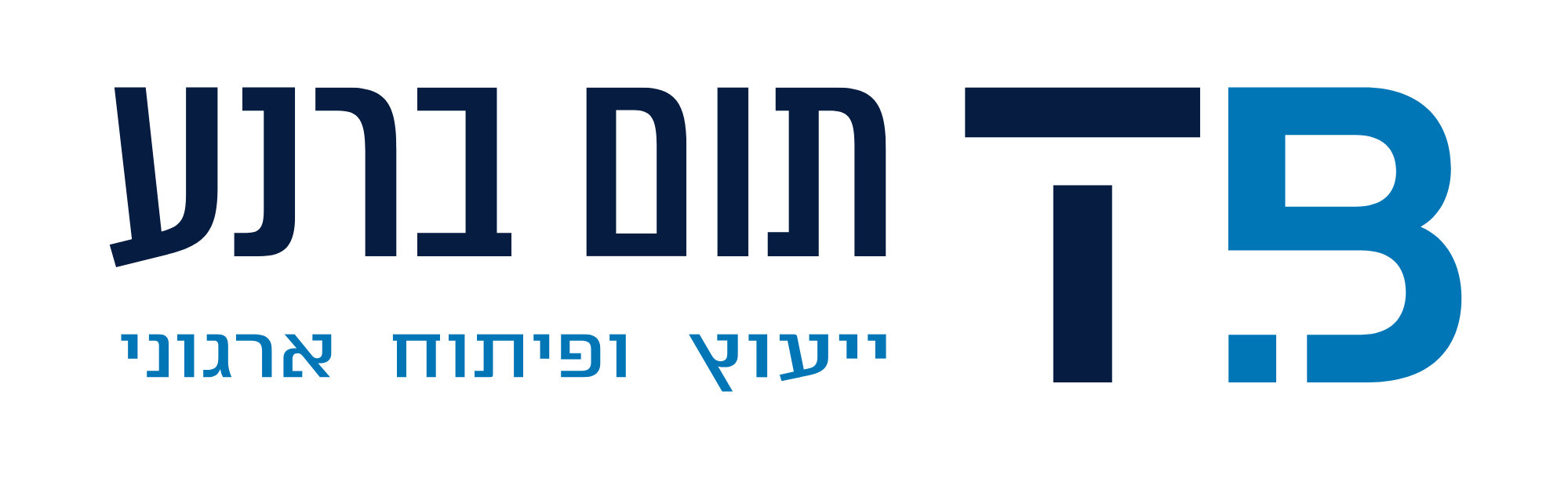 לוגו תום ברנע - ייעוץ ופיתוח ארגוני